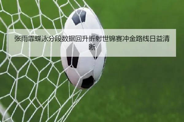 张雨霏蝶泳分段数据回升折射世锦赛冲金路线日益清晰